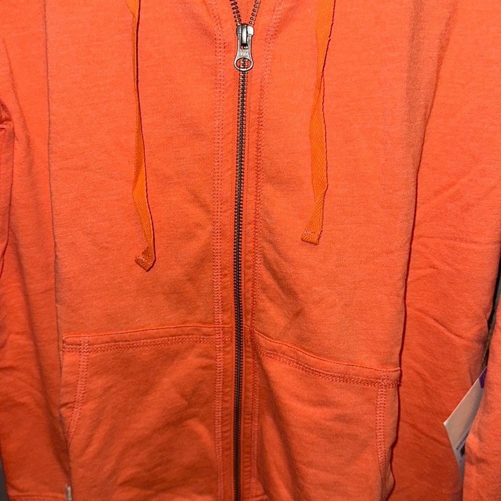 Margaritaville Orange Zip Up Hoodie - Picture 3 of 6